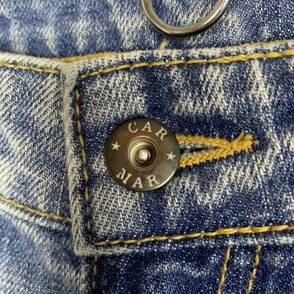 Carmar Jeans Blue Distressed Patch Jeans D112216‎ - Picture 8 of 10